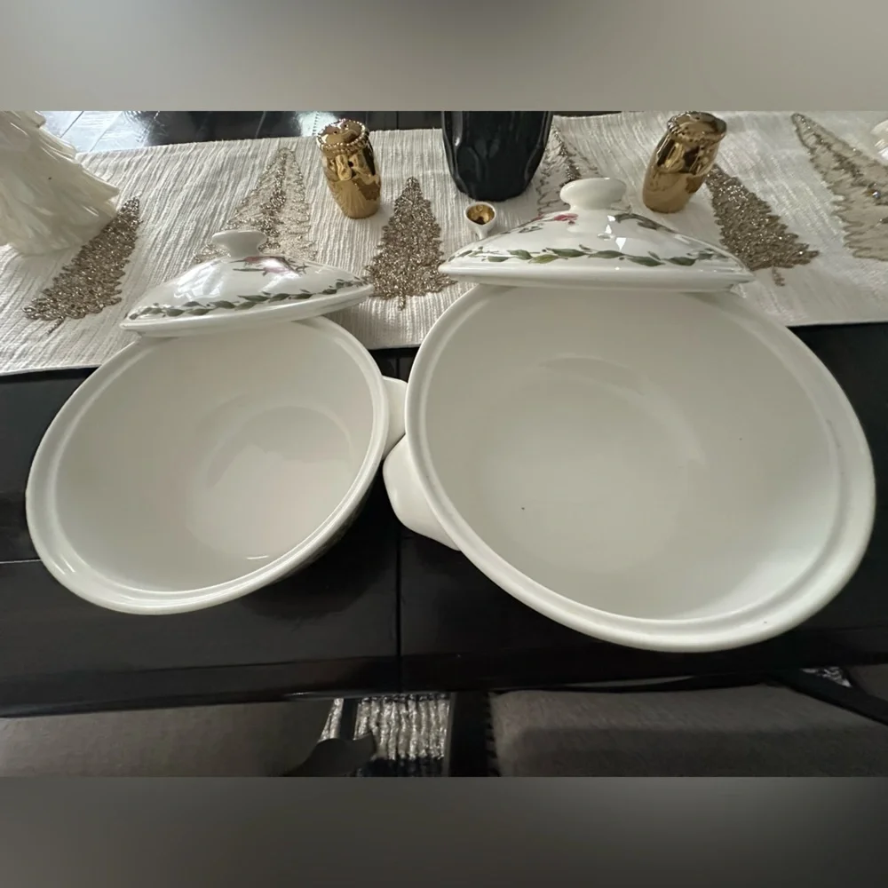 Noritake Floral Ceramic Covered Dishes